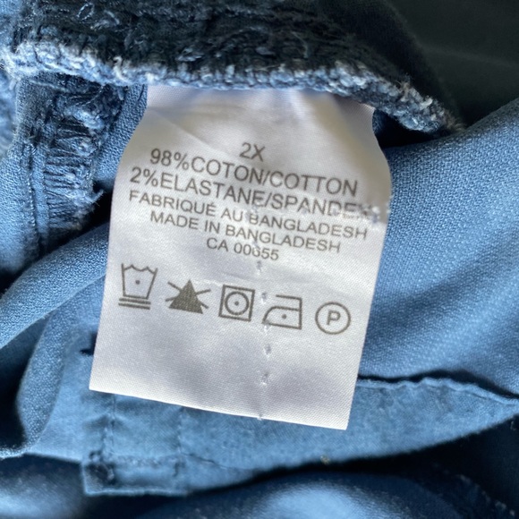 PENNINGTONS LIGHT CORDED JEGGINGS SIZE 2x - Picture 5 of 8